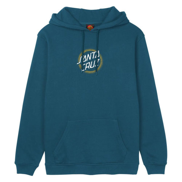 Santa Cruz Hood Vile Dot Front - Dark Teal - Skatewarehouse.co.uk
