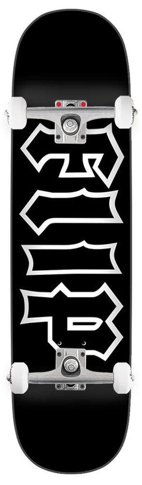 Flip Team Cancelled Dipped Blackout Flip x Venom Custom Complete Skateboard - 8.25" - Skatewarehouse.co.uk