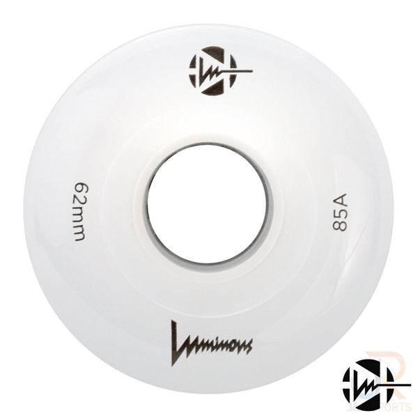 Luminous Sixies LED Quad Wheel - White - 62mm / 85a (Unit)