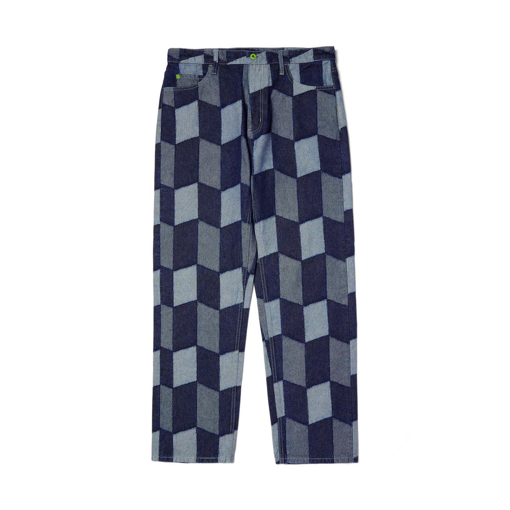 Patchwork Denim Pant (Denim)