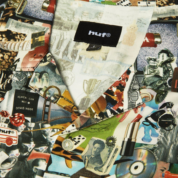 HUF From The Road Ss Resort Shirt (Multi)
