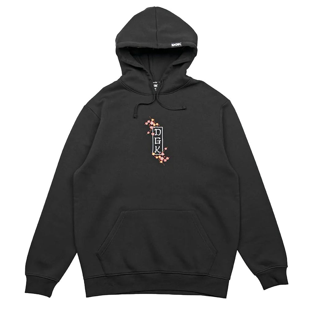 DGK Ancestry Hooded Fleece Black - Skatewarehouse.co.uk