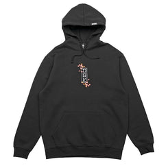 DGK Ancestry Hooded Fleece Black - Skatewarehouse.co.uk
