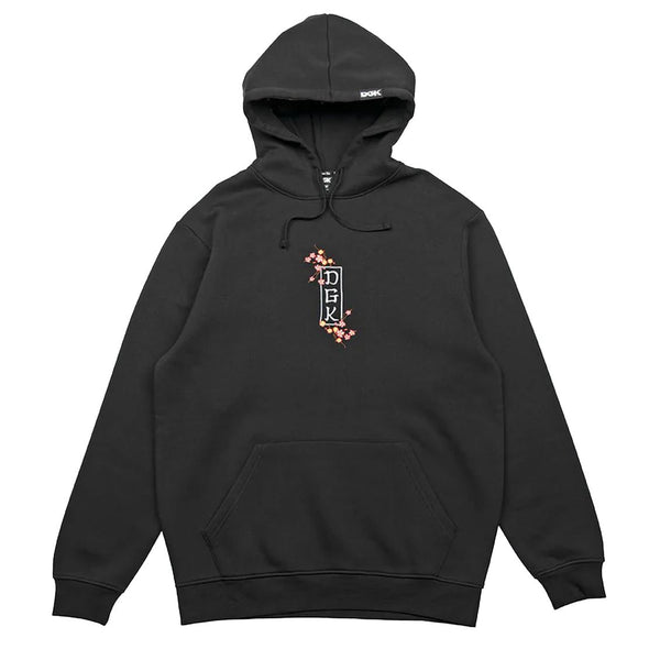 DGK Ancestry Hooded Fleece Black - Skatewarehouse.co.uk