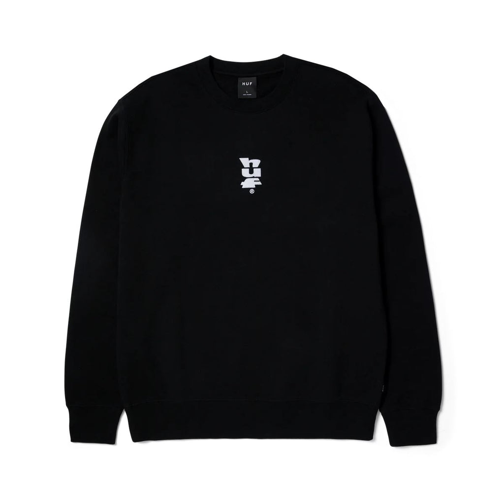 Huf Set Megablast Crewneck (Black) - S