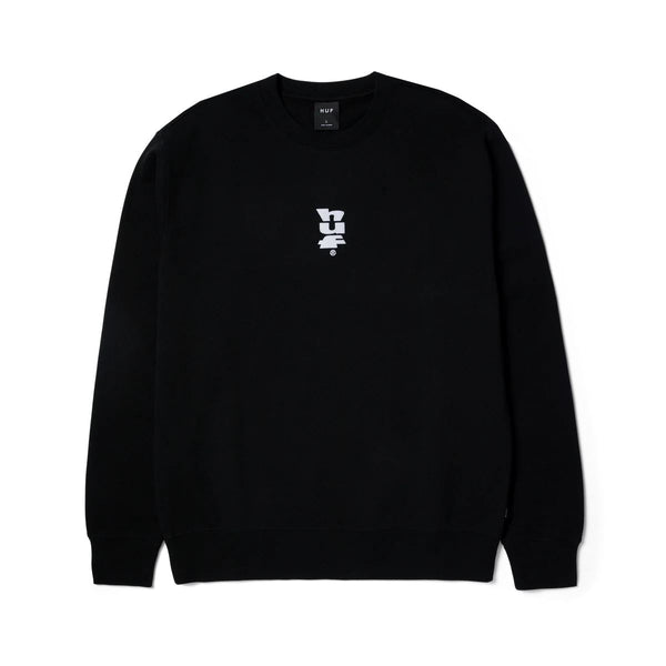 Huf Set Megablast Crewneck (Black) - S