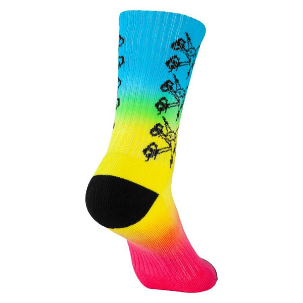 Powell Peralta Vato Rats Cotton Socks Rasta Fade