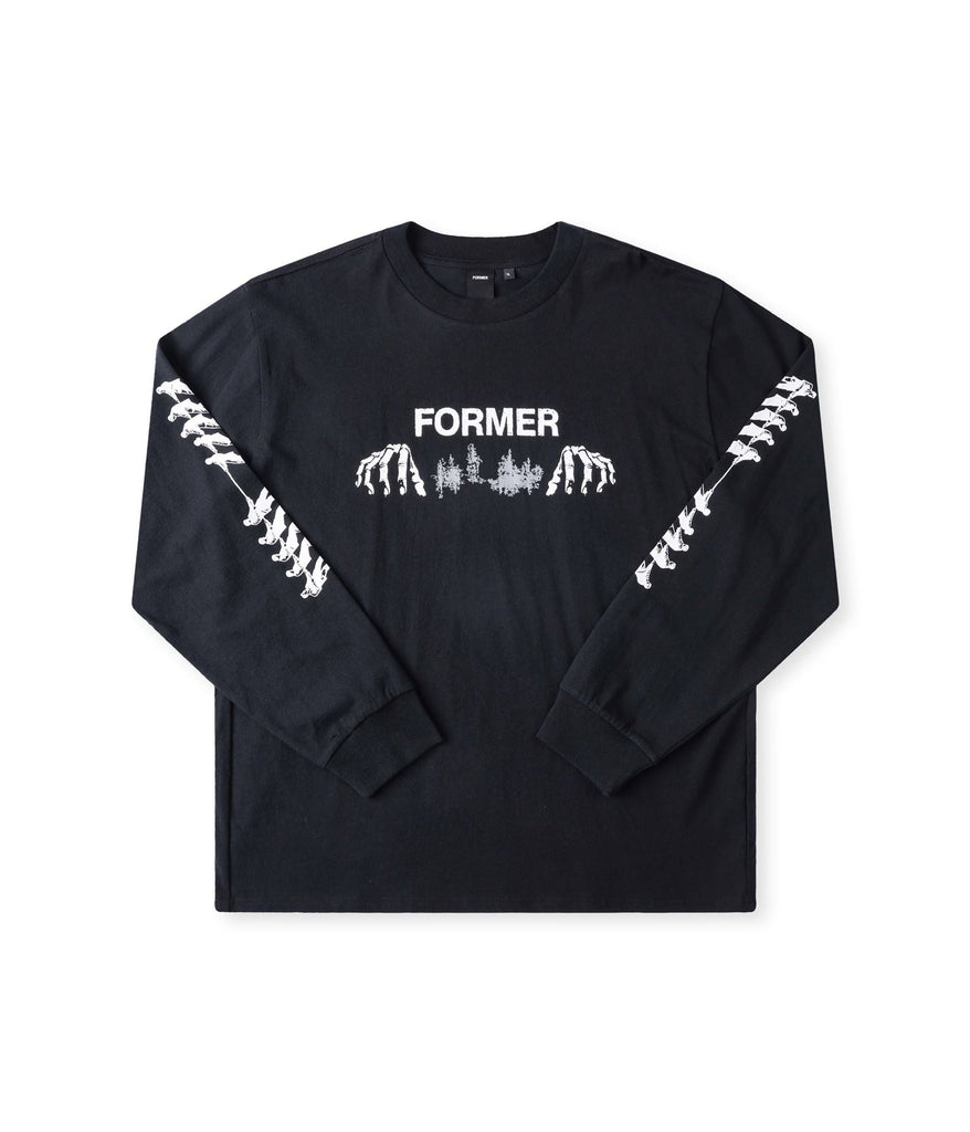 Former Engineered LS T-Shirt (Black)