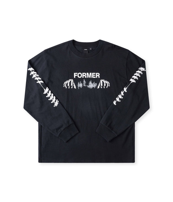 Former Engineered LS T-Shirt (Black)