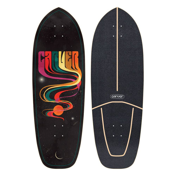 Carver Space Case - Surfskate Cruiser Skateboard Deck - 10.125