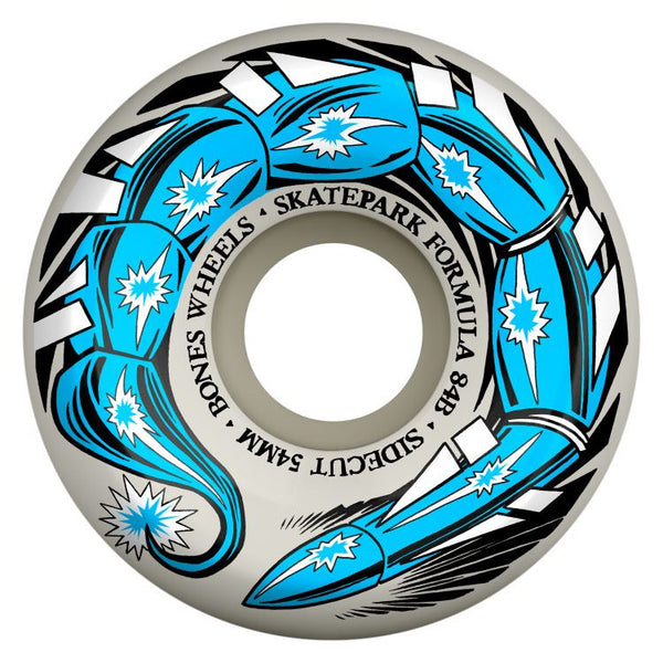 BONES Skateboard Wheels • Scorpeedo • • 84B • Sidecut