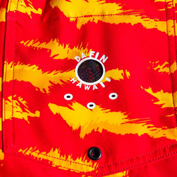 DaFin - Volley Shorts - Camo Red