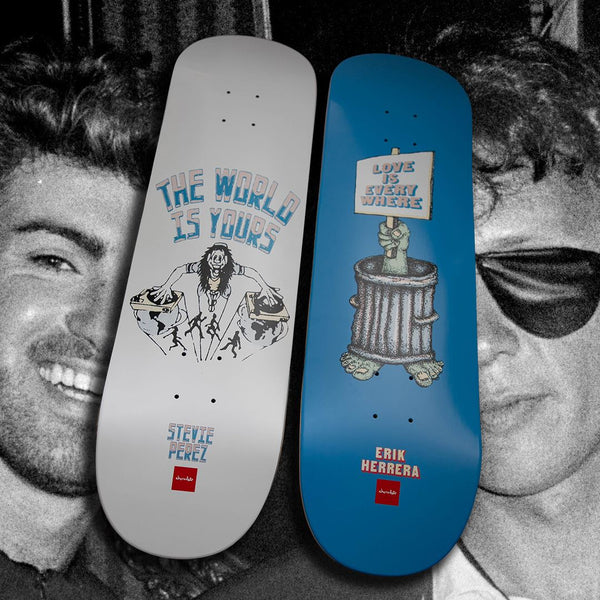 Chocolate World Is Yours Stevie Perez Skateboard Deck - 8.4