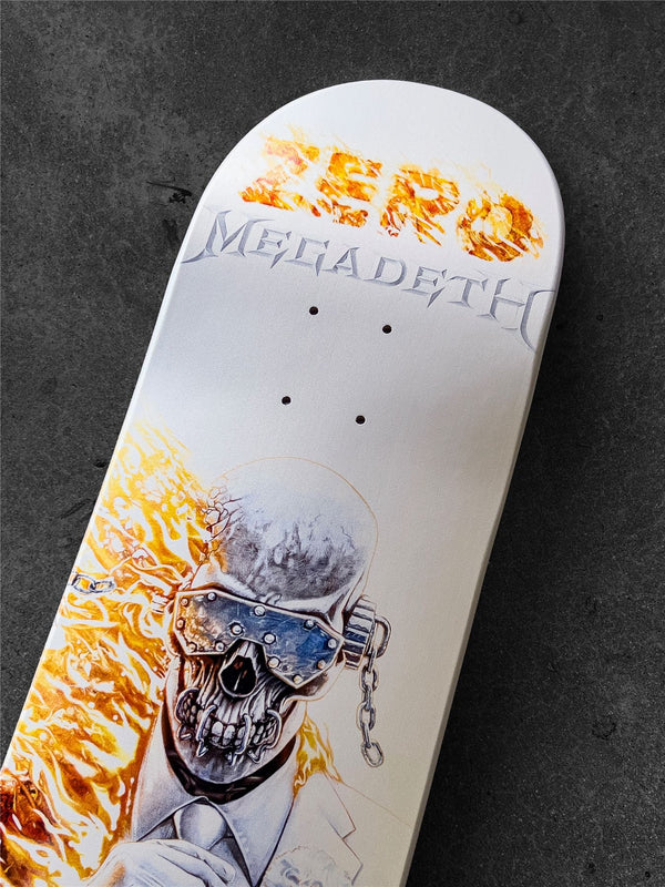 Zero Megadeath Skateboard Deck - 8.25