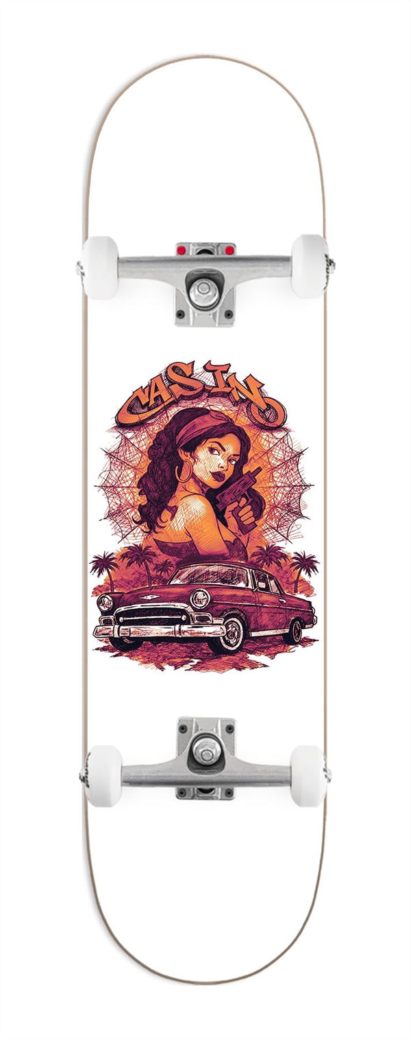 Casino Vice City x Venom Custom Complete Skateboard - 8