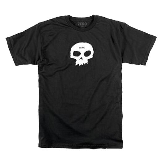 Zero Single Skull Tee Black