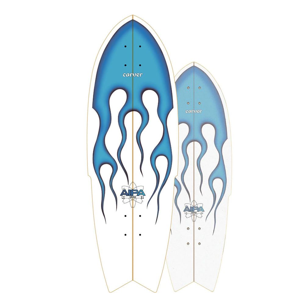 Carver Aipa Sting - Surfskate Cruiser Skateboard Deck - 10.25" x 30.75" - Skatewarehouse.co.uk