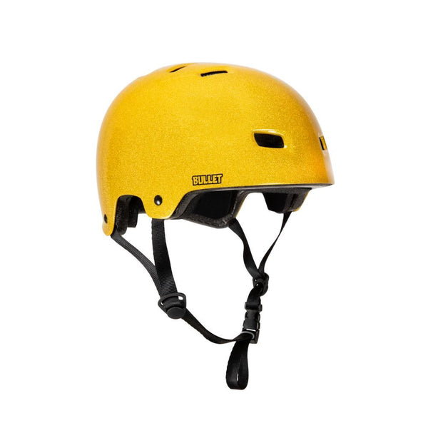 Bullet Graphic Helmet T35 Gold Adult - Gold - Skatewarehouse.co.uk