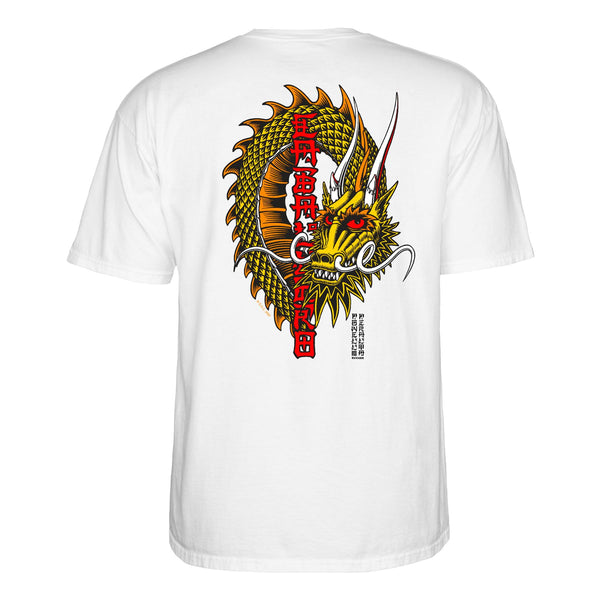 Powell-Peralta Cab 'Ban This' Tee White - Skatewarehouse.co.uk