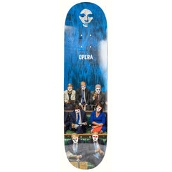 Opera Bureaucracy EX7 Blue / Black Skateboard Deck - 9.0"
