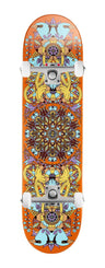 Drawing Boards Mandala Orange x Venom Custom Complete Skateboard - 8.25"