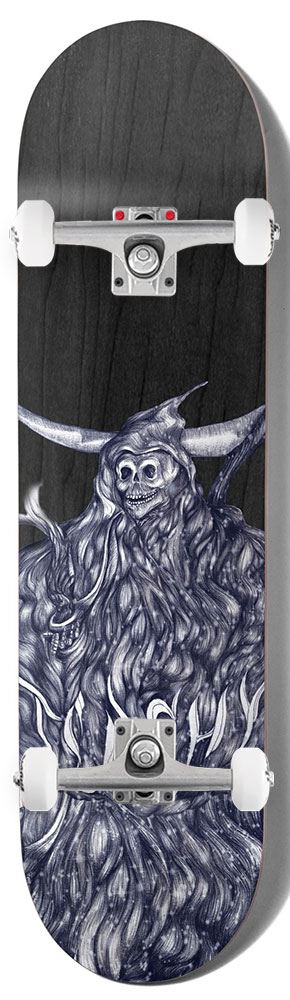 Chocolate Infinite Raven Tershy x Venom Custom Complete Skateboard - 8.5