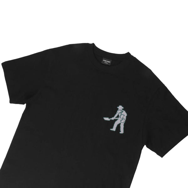 Ace x Passport '& Spade' Tee Black - Skatewarehouse.co.uk