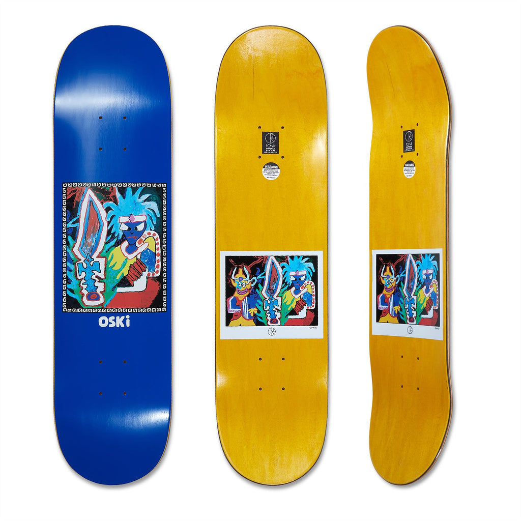 Polar Skate Co Oskar Rozenberg - Tribal Chief Skateboard Deck - 8.0"