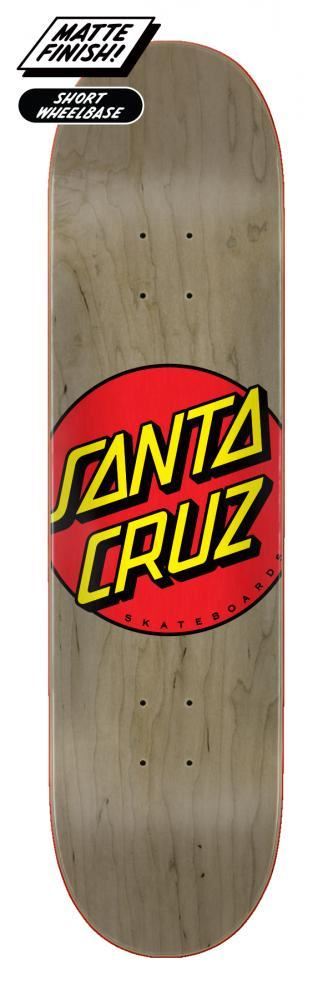 Santa Cruz Classic Dot Brown Custom Complete Skateboard - 8.375