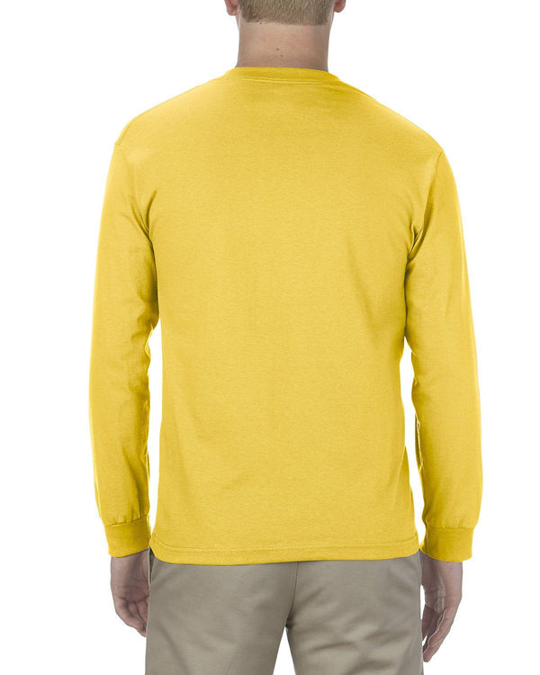 Alstyle American Apparel 1304 Longsleeve Tee - Yellow - S
