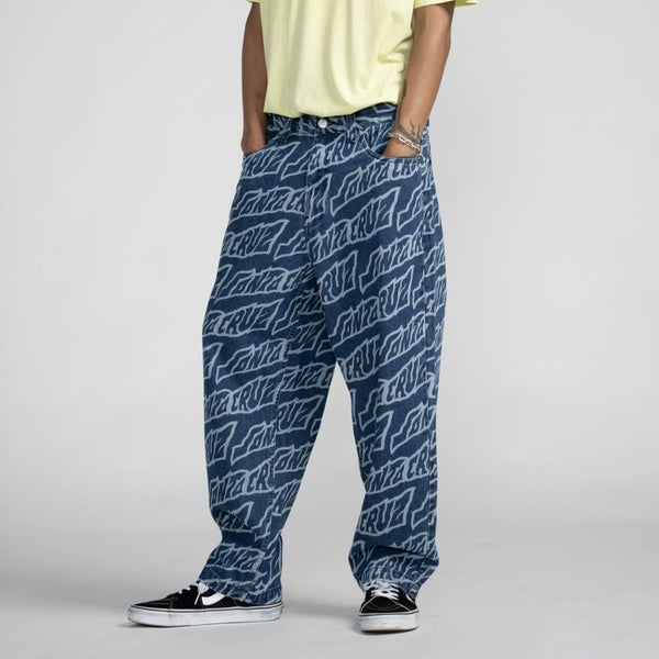 Santa Cruz Pant Big Pants - Creep Repeat - Skatewarehouse.co.uk
