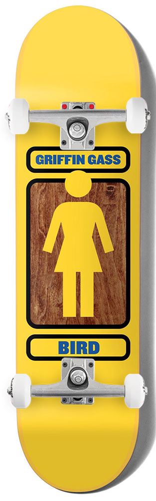 Girl Til W41 Griffin Gass x Venom Custom Complete Skateboard - 8.5