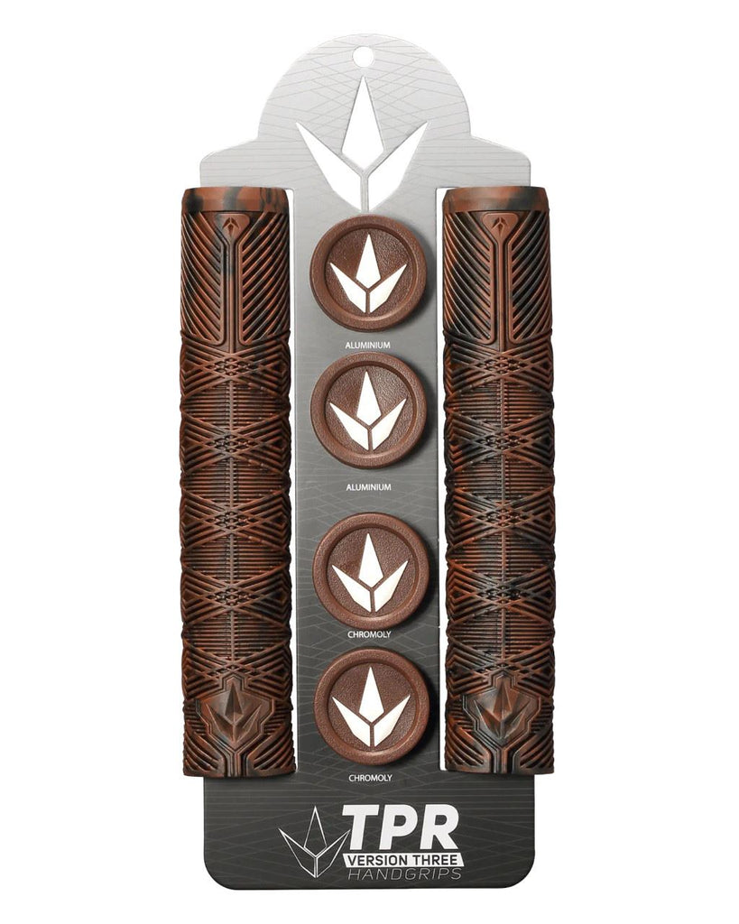 Blunt V3 - Chocolate / Black Scooter Bar Grips