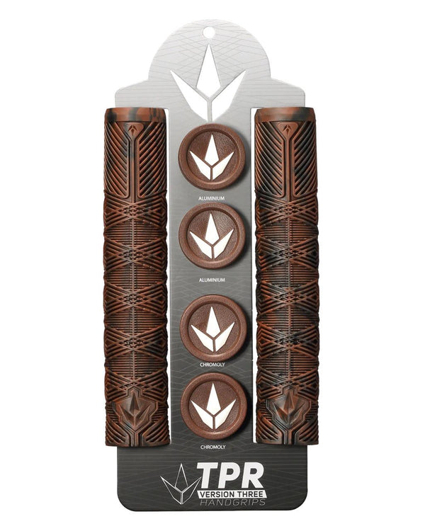Blunt V3 - Chocolate / Black Scooter Bar Grips