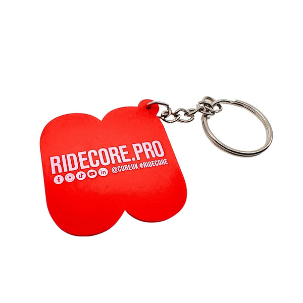 CORE CO Keychain - Red / White