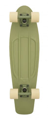 D Street Cruiser Army Green Complete Cruiser Skateboard - 6.9" x 27.0"