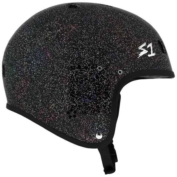 S1 RETRO Lifer E-Helmets - Black Glitter