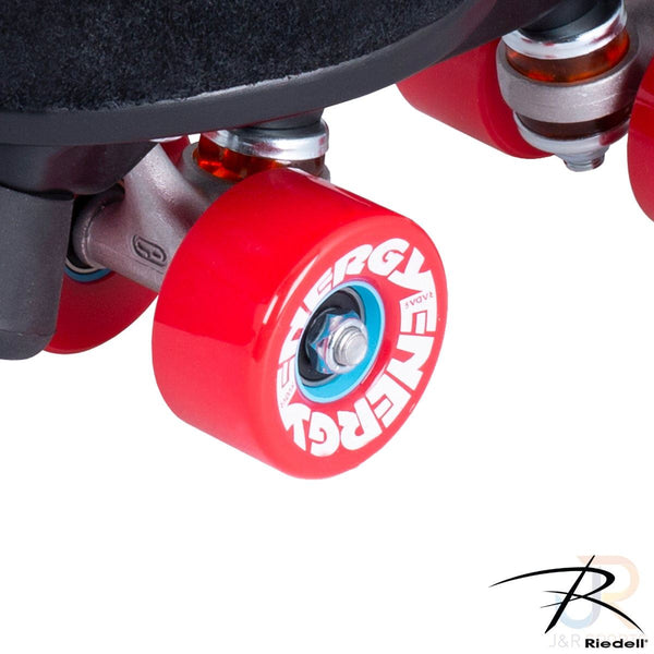 Riedell 135 Zone - Black - Width Wide D Quad Skates