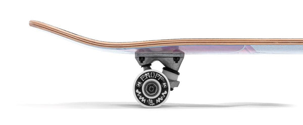 Enuff Skully Hologram White Complete Skateboard - 7.25