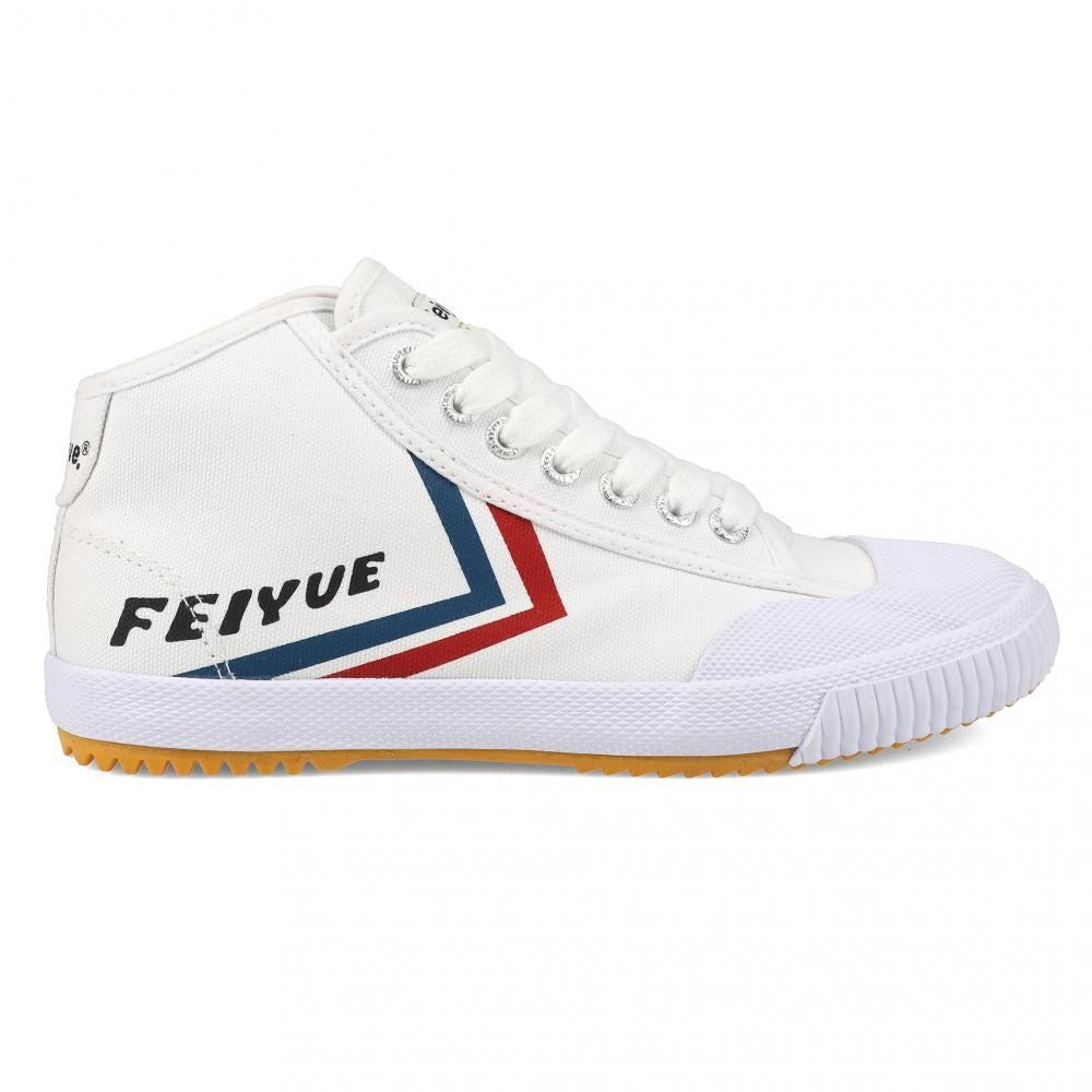 Feiyue Footwear Fe Lo Mid 1920 Shoes - White / Blue / Red