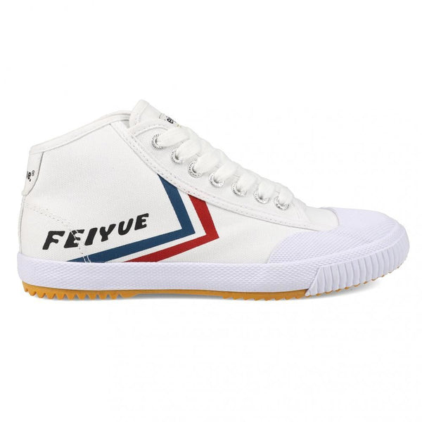 Feiyue Footwear Fe Lo Mid 1920 Shoes - White / Blue / Red
