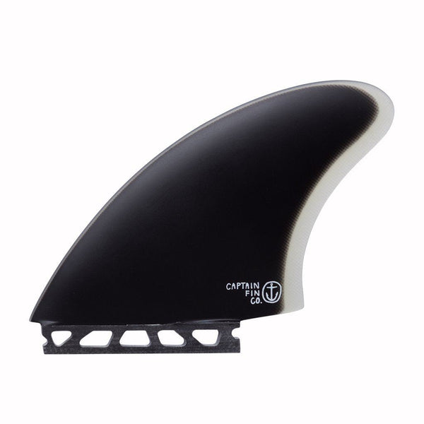 Captain Fin Co - CF Twin Keel - Large - Black (Futures) - L