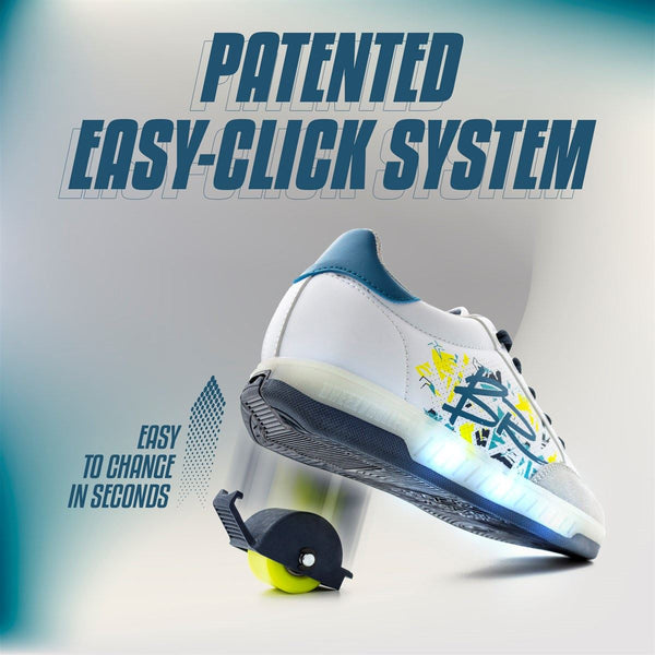 Breezy Rollers Blast - White / Multicoloured - Skatewarehouse.co.uk