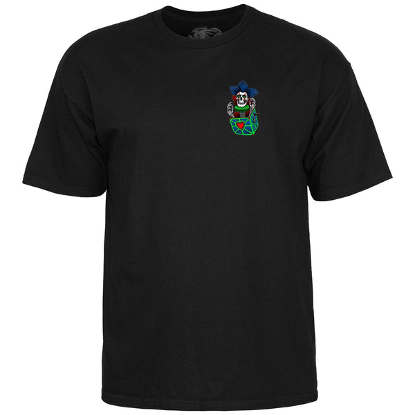 Powell-Peralta™ Chris Hiett • Skull • Tee • Black - Skatewarehouse.co.uk