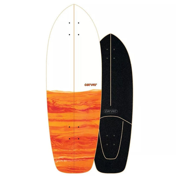 Carver Firefly 2021 - Surfskate Cruiser Skateboard Deck - 9.75