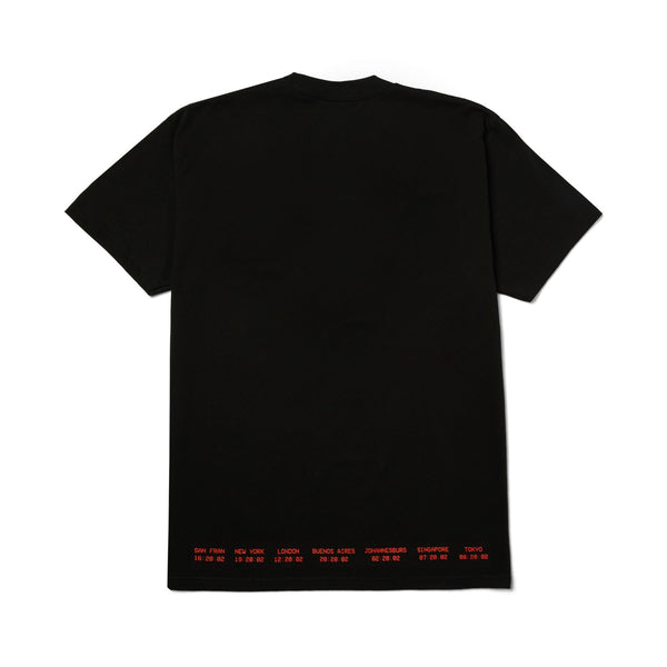 HUF Flight Path Ss Tee (Black)
