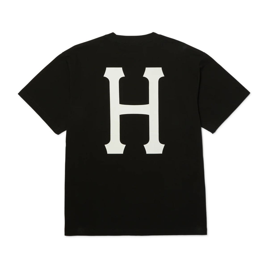 HUF Classic H SS Tee (Black / White)