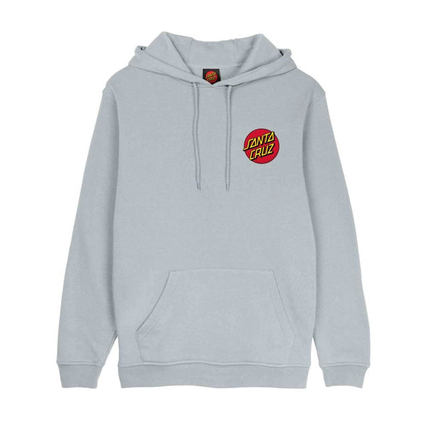 Santa Cruz Hood Classic Dot Chest Hood - Mist - Skatewarehouse.co.uk