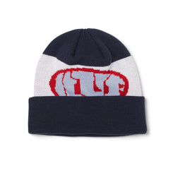 Warped Cuff Beanie (Navy) - O/S