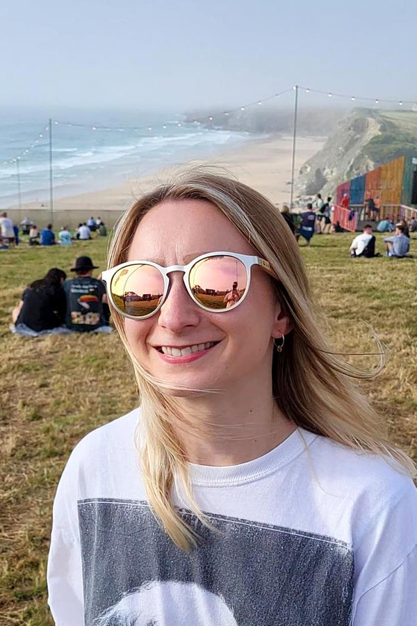 Luma St Ives Recycled Sunglasses - Silver - Skatewarehouse.co.uk